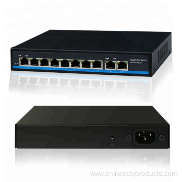 OEM 8port cctv security camera system switch gigabit